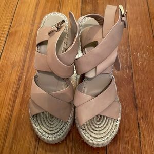 Joie nude wedges, size 39.5 or 9.5